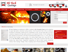 Tablet Screenshot of hitechcastings.com